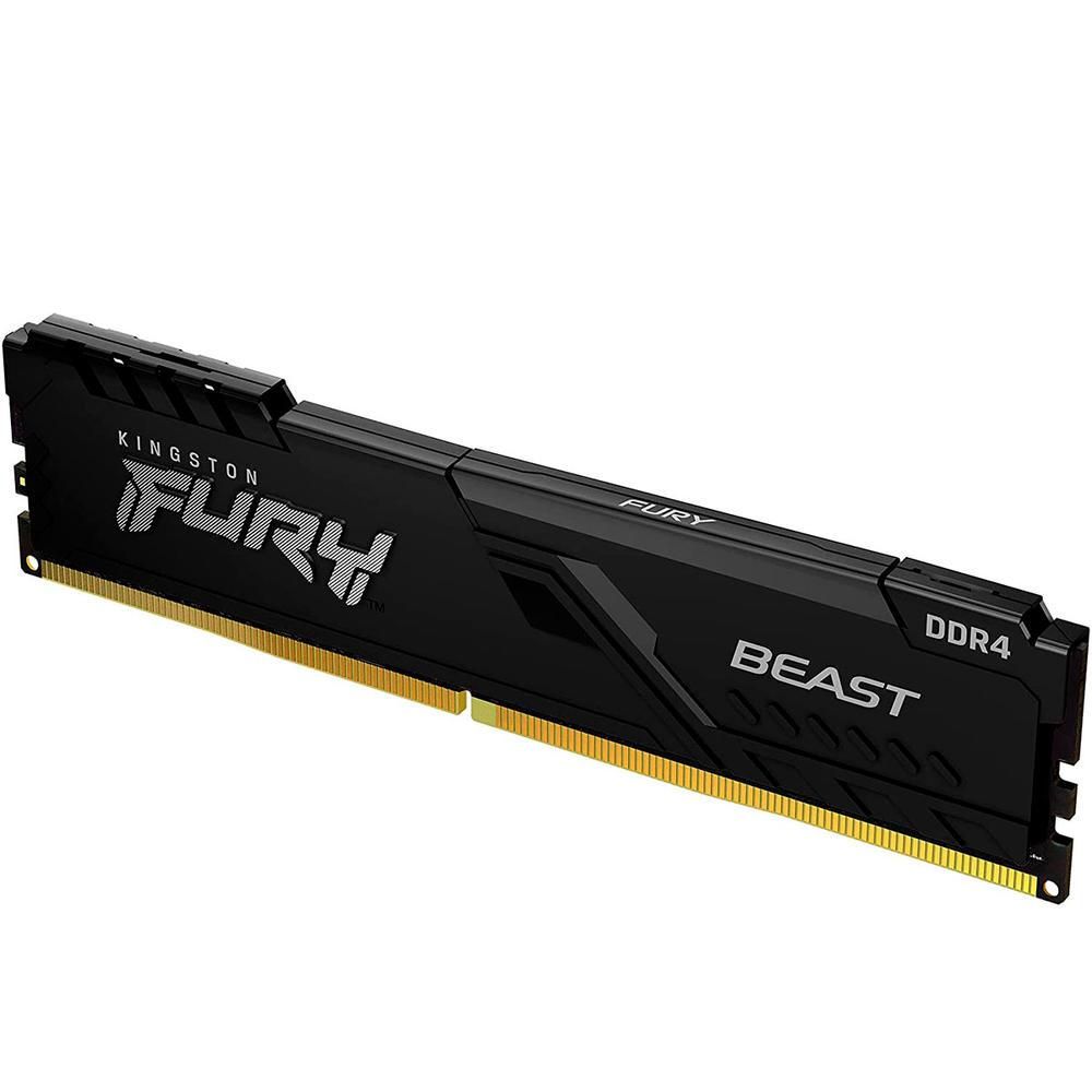 Memória Ram Fury Beast 8gb 3200Mhz Preto Kingston - KF432C16BB/8
