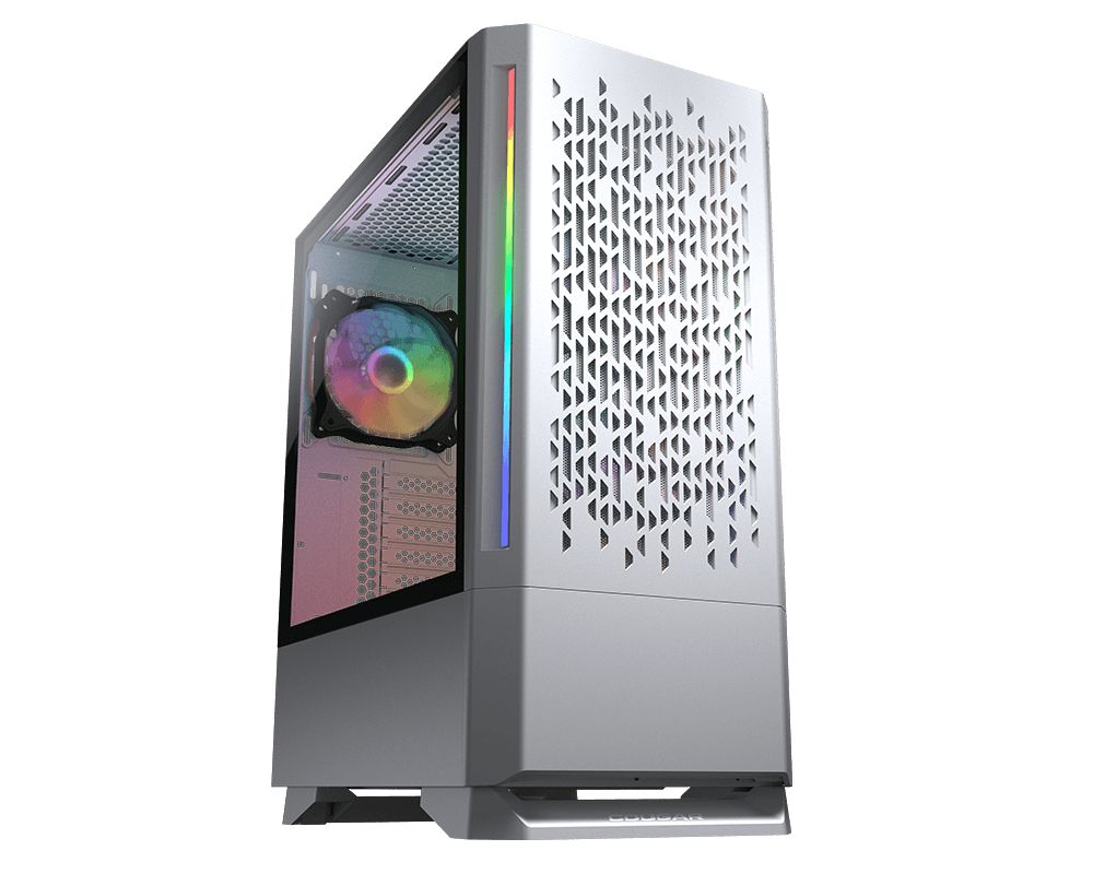 Gabinete Gamer Cougar MX430 Air RGB White MidTower USB 3.0
