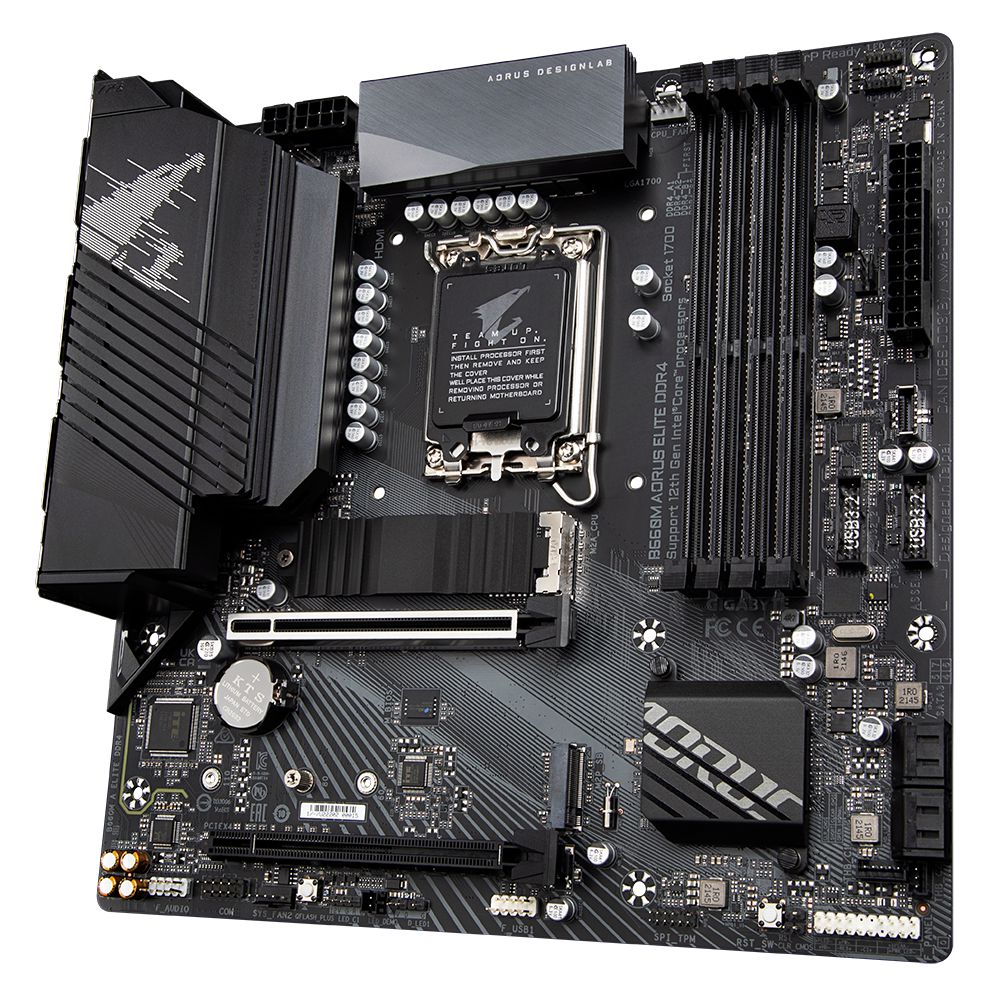 Placa mãe Gigabyte B660M Aorus Elite DDR4 mATX Intel LGA1700