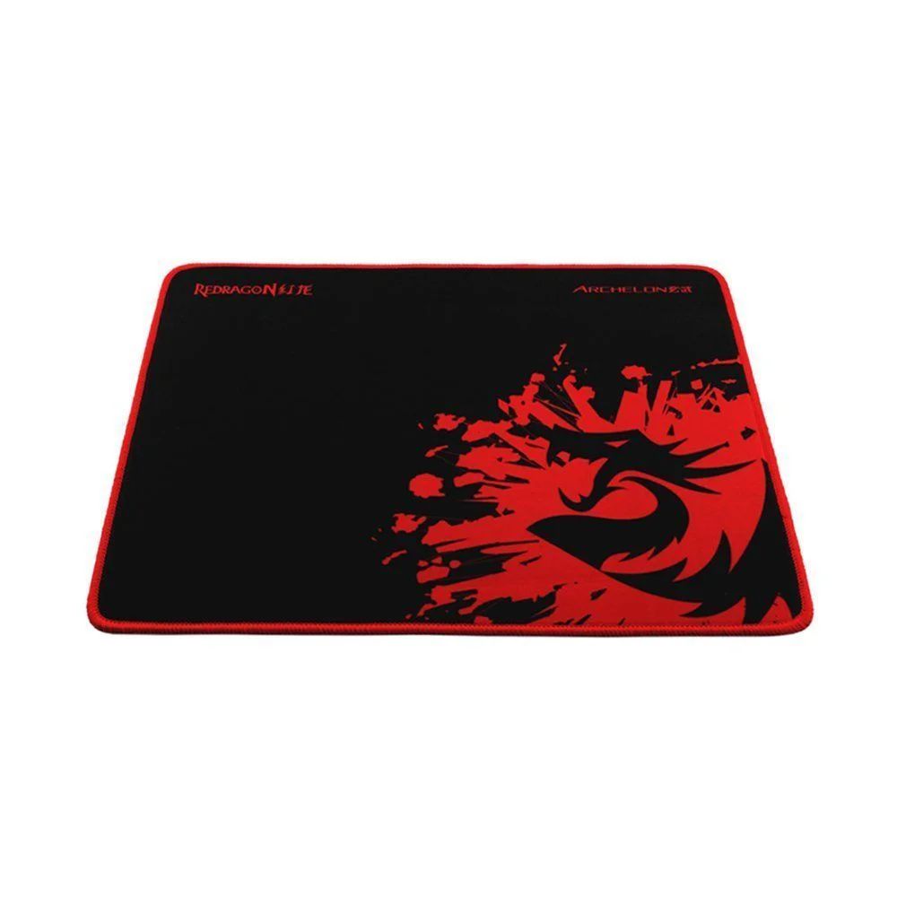 Detalhes de Mouse Pad Gamer Redragon Archelon Médio Preto 330x260 - P001