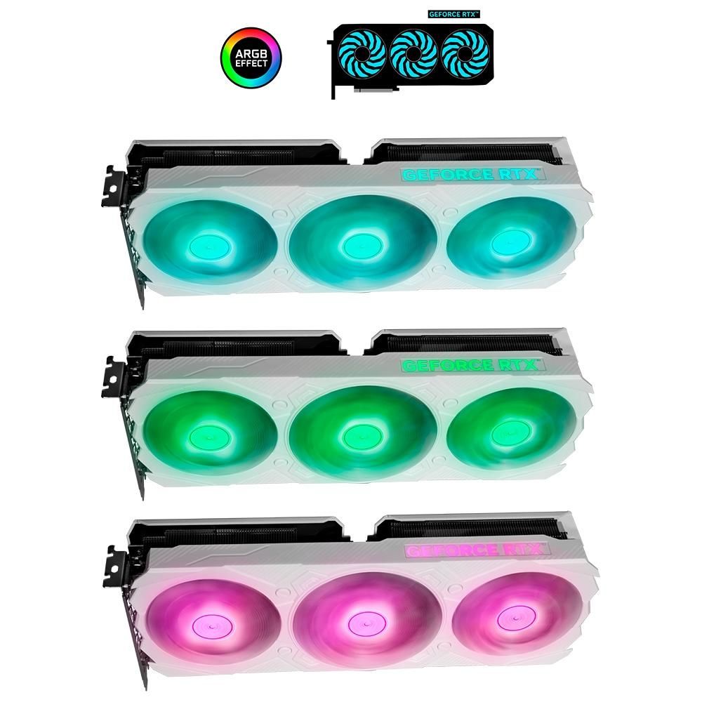 Detalhes de Placa De Vídeo Galax Nvidia Geforce Rtx 4070 EX Gamer 12Gb Gddr6X White - 47NOM7MD7KWH