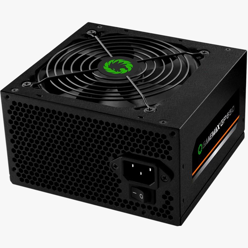 Fonte GameMax 650W 80 Plus Bronze GP650 PFC Ativo com Cabo
