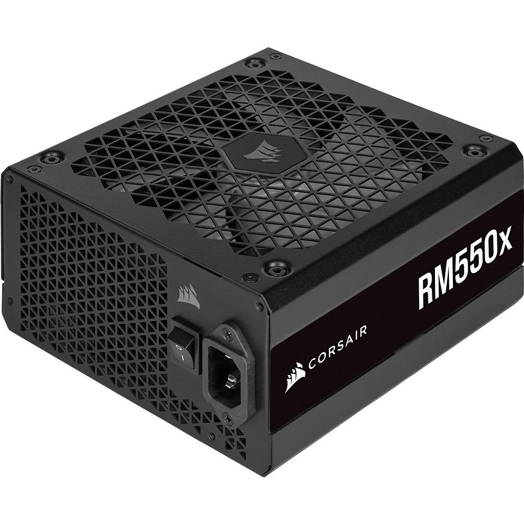 Detalhes de Fonte Corsair 550w RMx Series Modular 80 Plus Gold - RM 550x