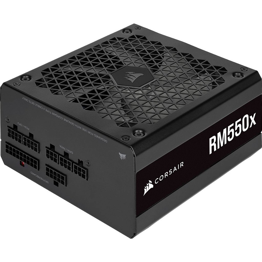 Fonte Corsair 550w RMx Series Modular 80 Plus Gold - RM 550x