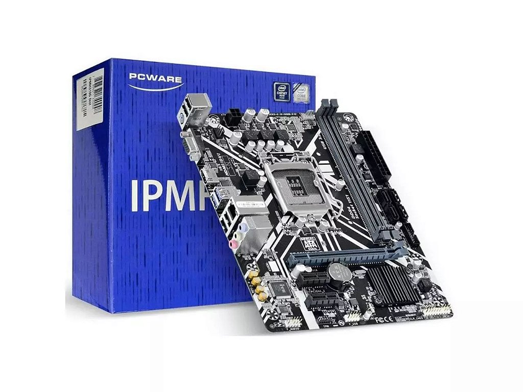 Placa Mãe Pcware H310 Hdmi Vga Intel LGA 1151 DDR4 IPMH310G