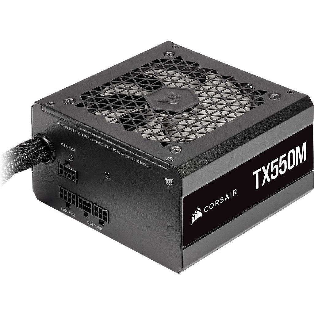 Fonte Corsair 550w TMx Series Semi Modular 80 Plus Gold - TM550x