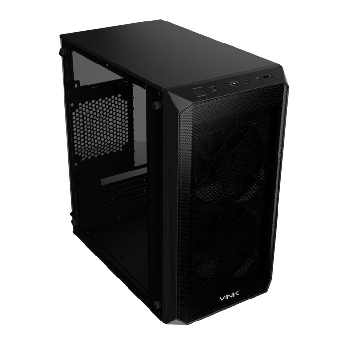 Detalhes de Gabinete Gamer Vinik Dart Preto Lateral Acrílico - GGDACBK