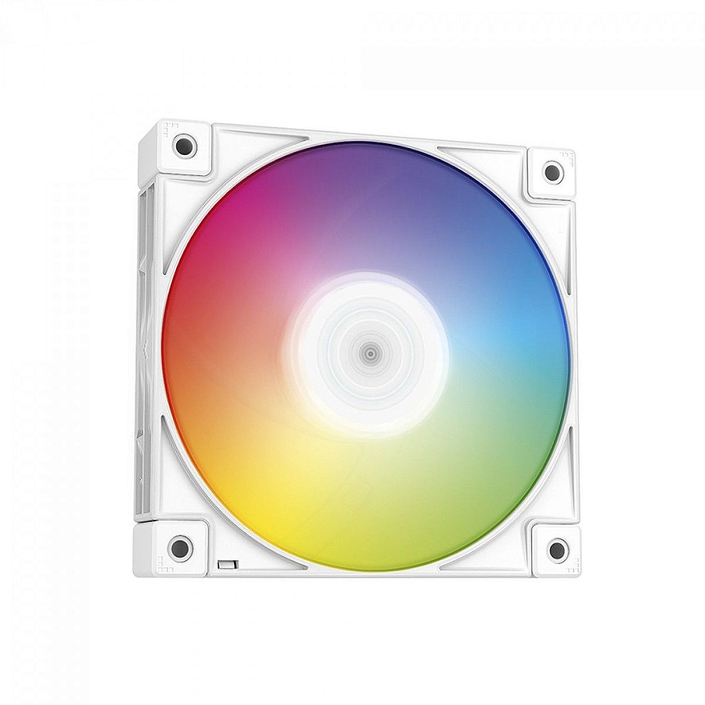 Detalhes de Kit Fan c/ 3 DeepCool FC 120 Branco RGB 12cm - R-FC120-WHAMN3-G-1
