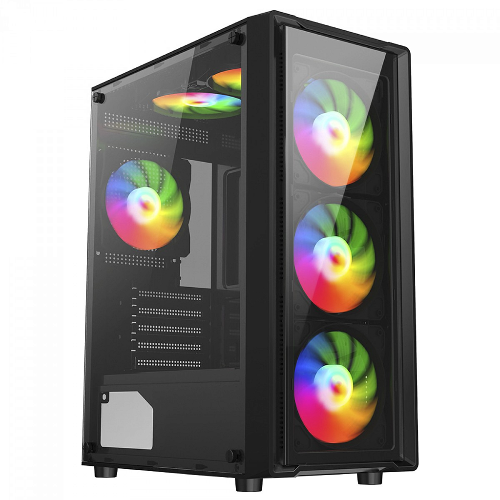 Detalhes de Computador Gamer Intel I3 10100F, 16GB DDR4 RGB, SSD 256GB Nvme, RX 550 4GB