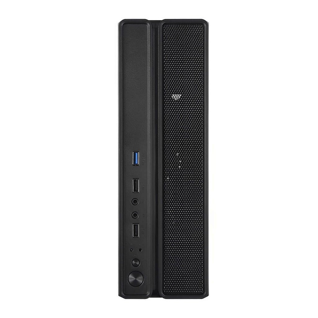 Detalhes de Gabinete Office Slim Bluecase Preto com Fonte 200W - BG-2002