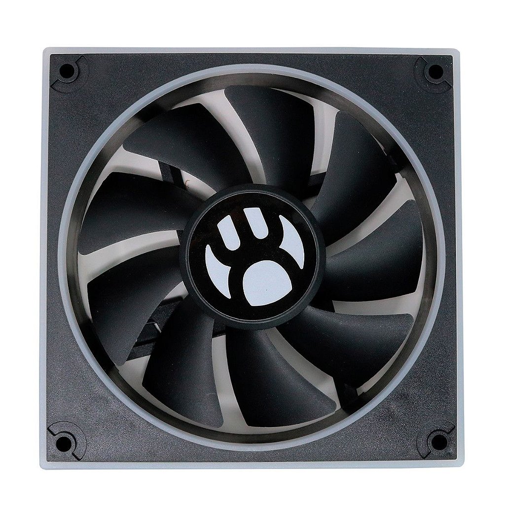 Detalhes de Cooler FAN Ring S-LED Controlável Bluecase com LED RGB 120mm