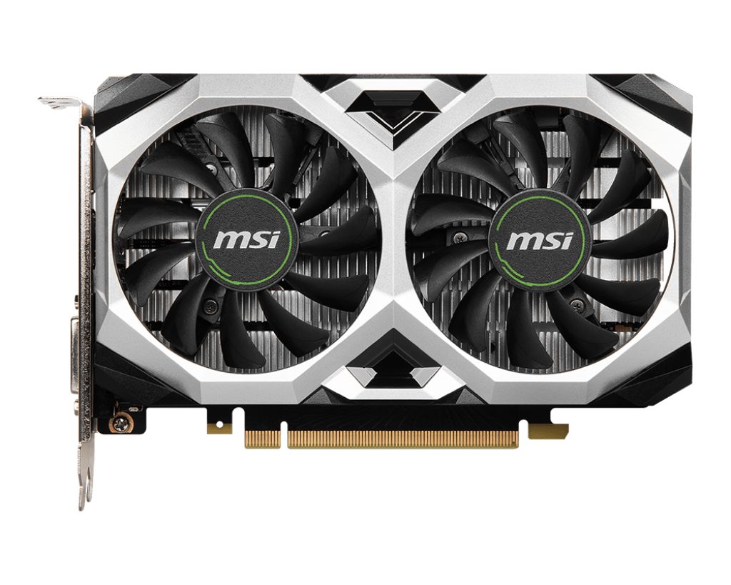 Detalhes de Placa de Vídeo MSI NVIDIA GeForce GTX 1650 GDDR6 Ventus XS OCV1 4GB