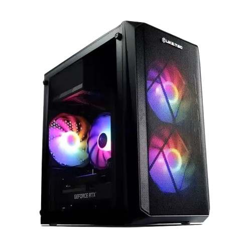 Detalhes de Computador Gamer Intel I5 12400F, 16GB DDR4, SSD 500GB Nvme, RTX 3050 8GB, Water Cooler 240mm