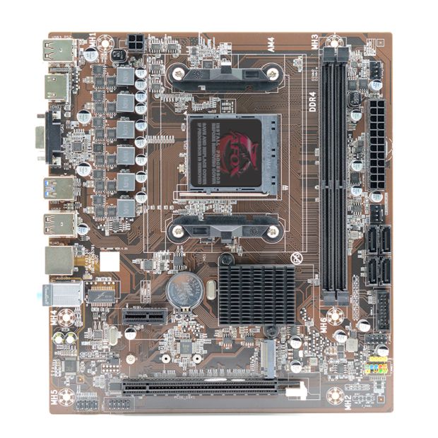 Placa Mãe Gamer Afox B350 AMD AM4 mATX DDR4 B350D4-MA-V2
