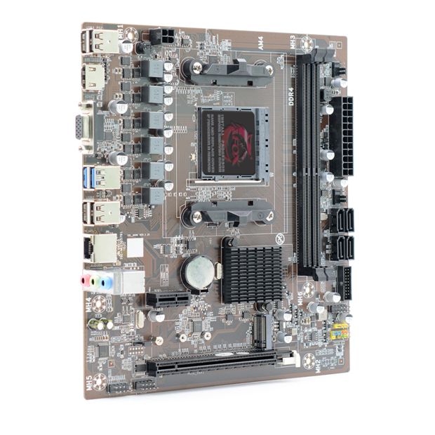 Detalhes de Placa Mãe Gamer Afox B350 AMD AM4 mATX DDR4 B350D4-MA-V2
