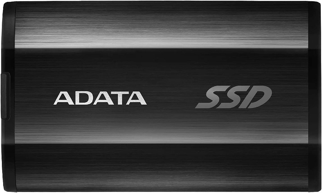 Detalhes de SSD Externo Adata 512GB PS5 e XBOX X Portatil USB 3.2 Tipo C Black - ASE800