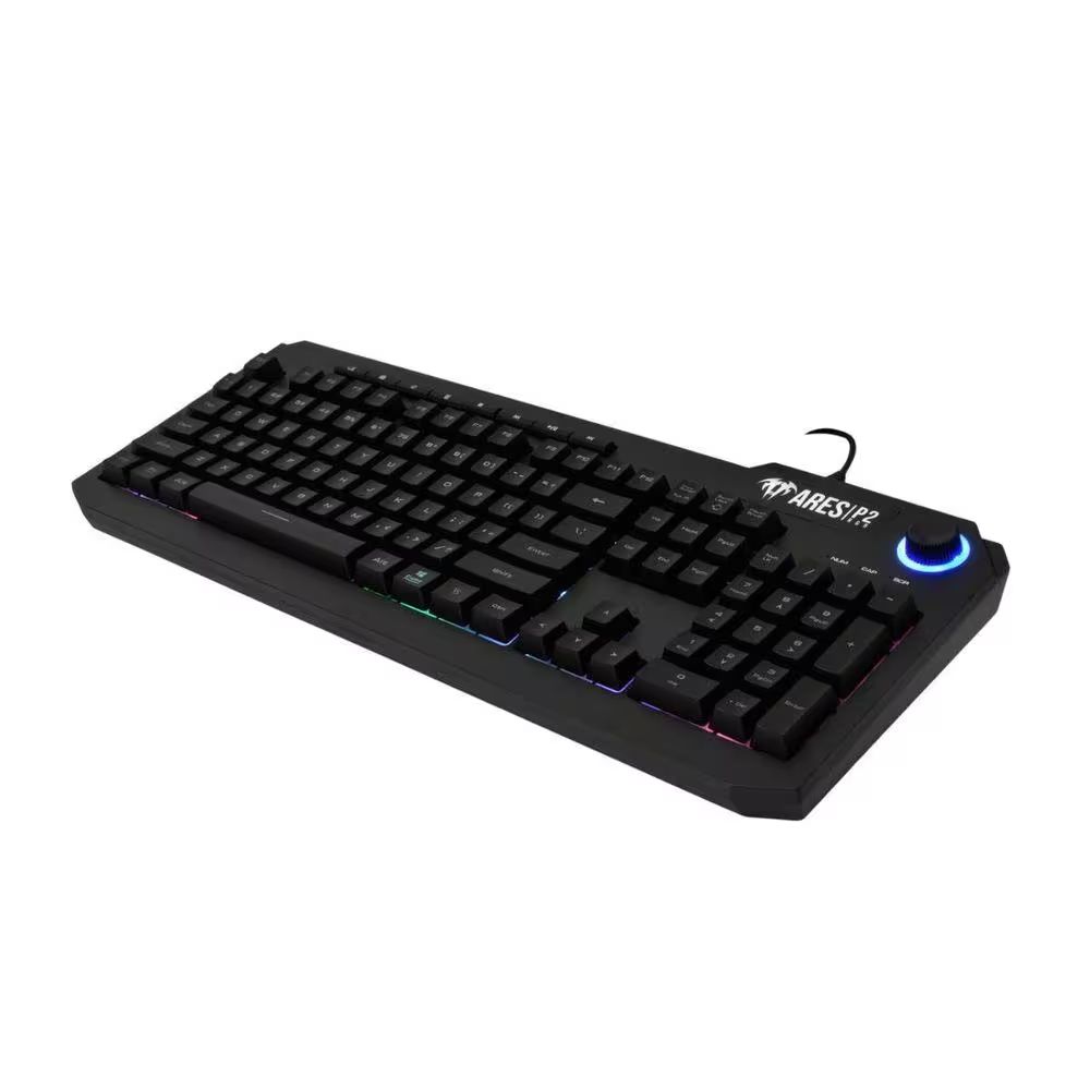 Detalhes de Teclado Gamer Membrana Gamdias Ares P2A RGB Preto ABNT2