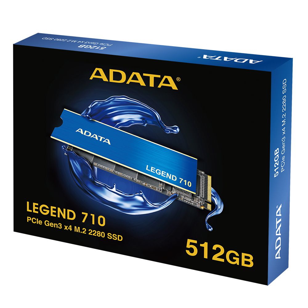 SSD Gamer Adata Legend 710 512GB M.2 2280 Nvme Aleg7101tcs