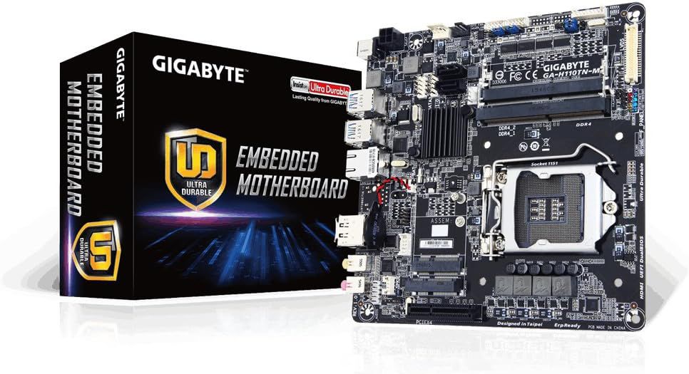 Placa Mãe Gigabyte H110TN-M DDR4 Mini ITX Chipset Intel H110 LGA1151