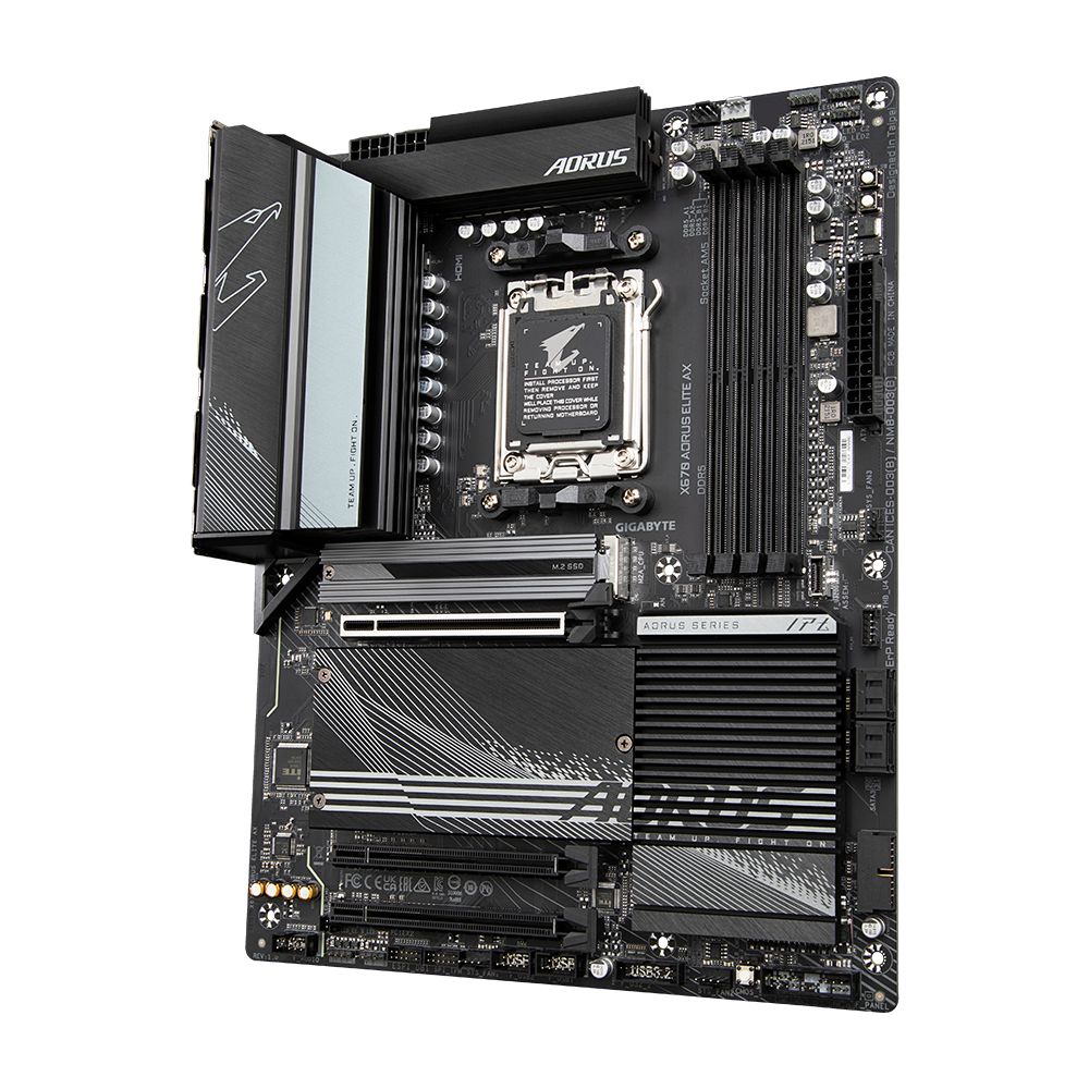Detalhes de Placa mãe X670 Aorus Elite AX DDR5 M.2 AMD AM5 P/ Ryzen 7000
