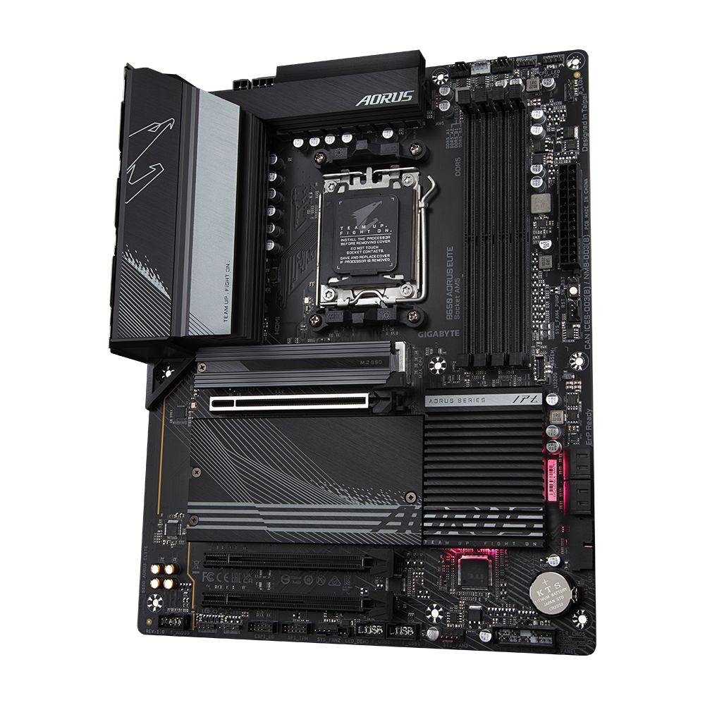 Detalhes de Placa mãe B650 Aorus Elite DDR5 M.2 AMD AM5 Para Ryzen 7000