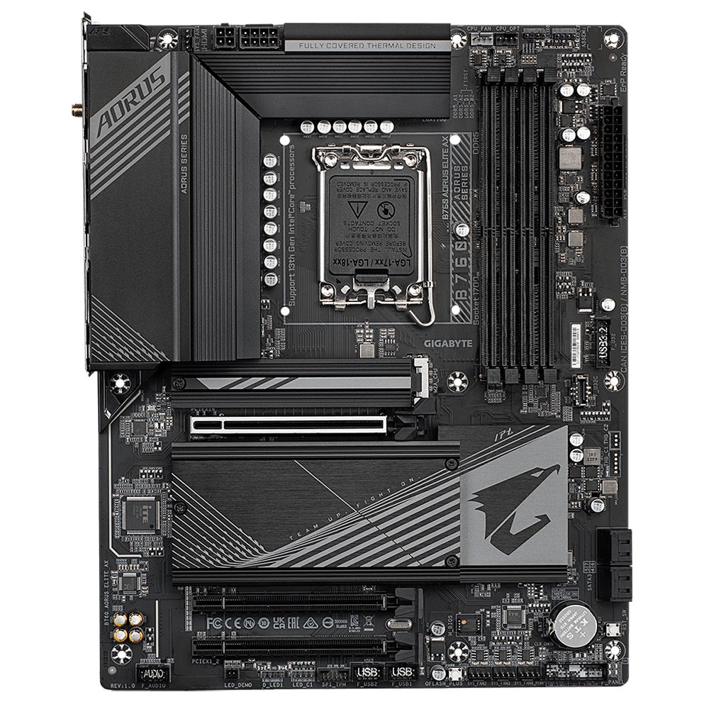 Detalhes de Placa Mãe B760 Aorus Elite Ax Ddr5 Wi-fi M.2 Intel LGA 1700