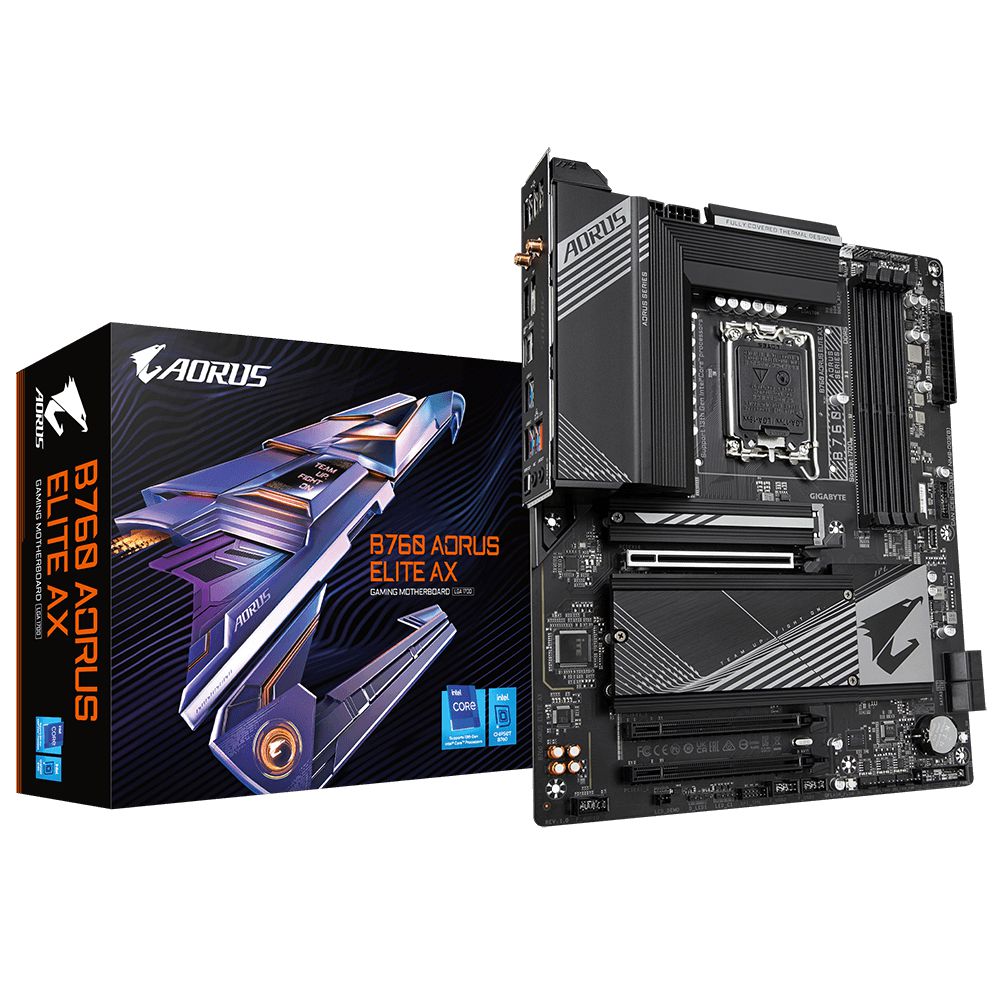 Placa Mãe B760 Aorus Elite Ax Ddr5 Wi-fi M.2 Intel LGA 1700