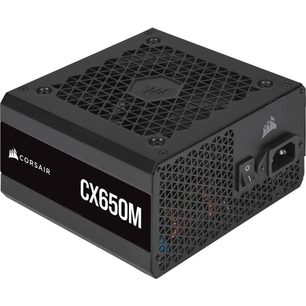 Detalhes de Fonte Corsair 650W 80 Plus Bronze CX650M Semi Modular