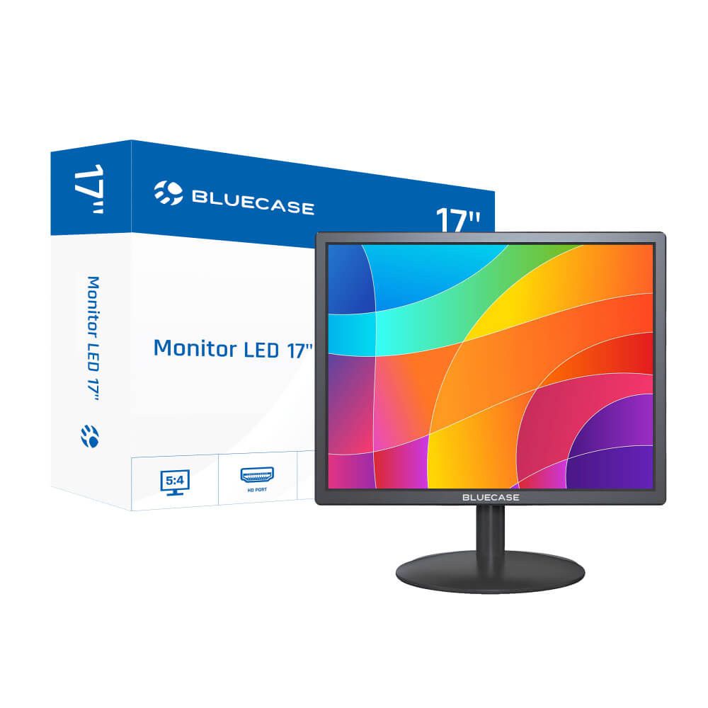 Monitor Bluecase 17 17 Hd Preto Led Hdmi Vga 5:4 1280x1024