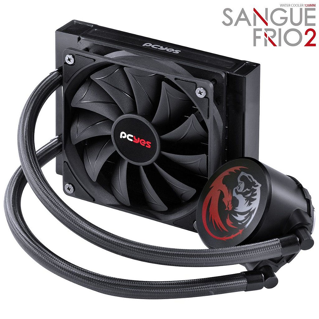 Water Cooler Sangue Frio 2 120mm Intel AMD - PSF2120H33PTSL