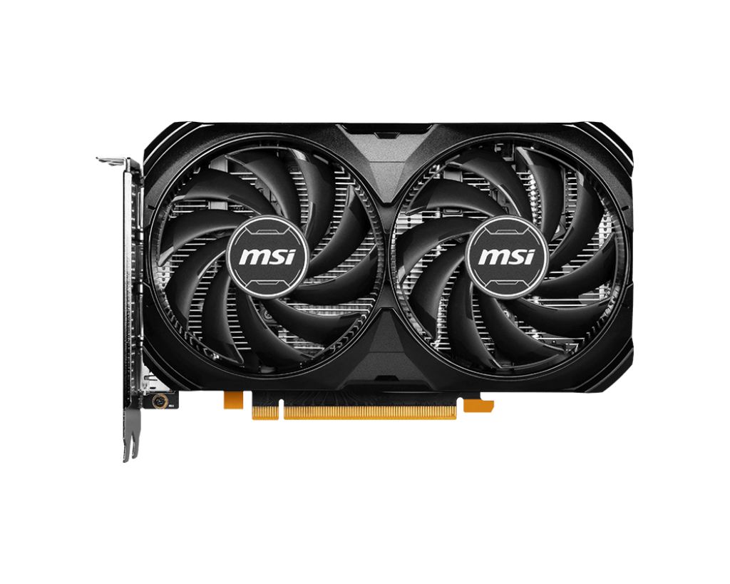 Detalhes de Placa Video RTX 4060 8GB DDR6 128 Bit Ventus 2X Black OC MSI