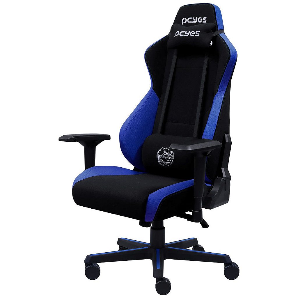 Cadeira Gamer Pcyes Mad Racer V8 Turbo Azul - V8TBMADAZ