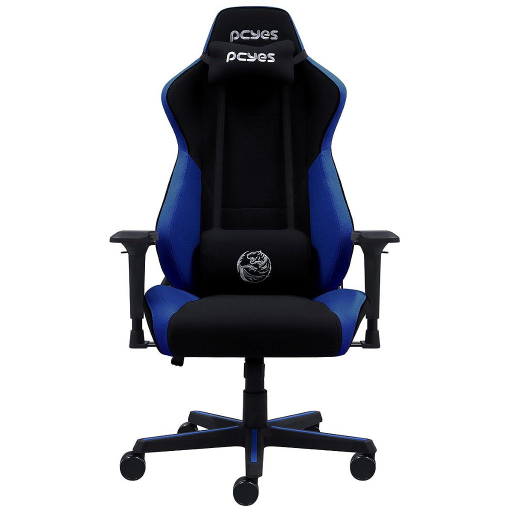 Detalhes de Cadeira Gamer Pcyes Mad Racer V8 Turbo Azul - V8TBMADAZ