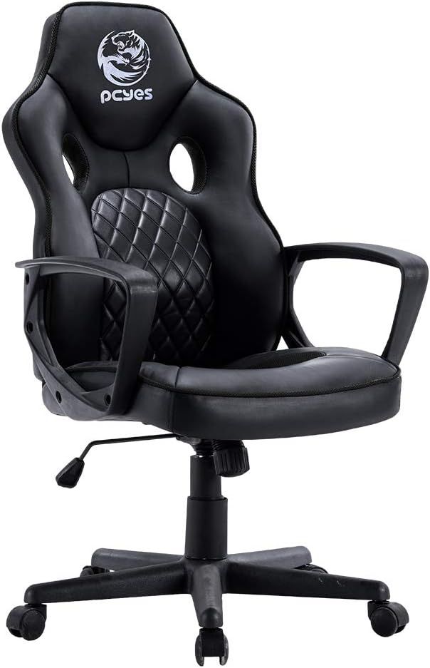 Cadeira Gamer Pcyes Mad Racer STI Turbo Black Vulcan