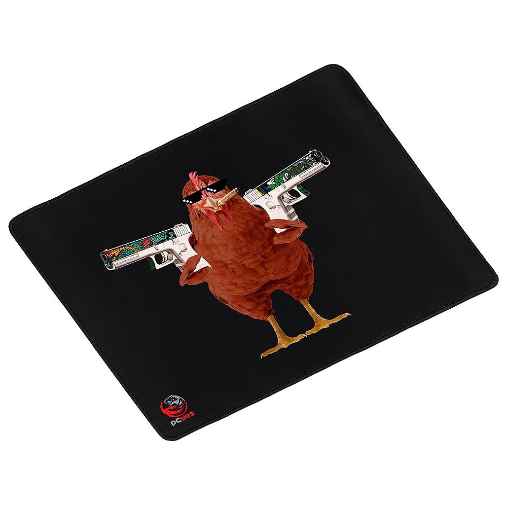 Detalhes de MousePad Gamer Pcyes Chicken 36x30 Speed - PMCH36X30