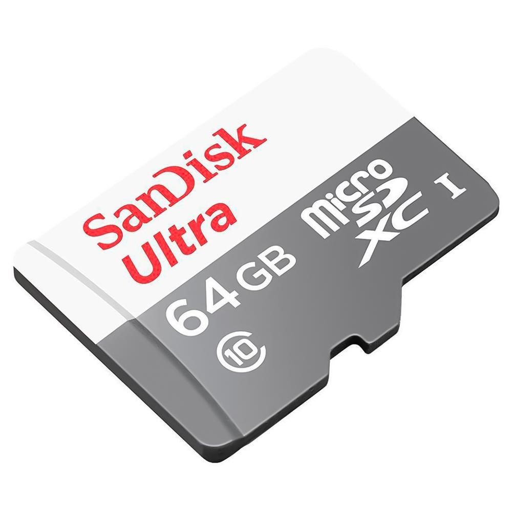Detalhes de Cartão De Memória SanDisk Micro Sd 64GB Classe 10 SDSQUNR-06