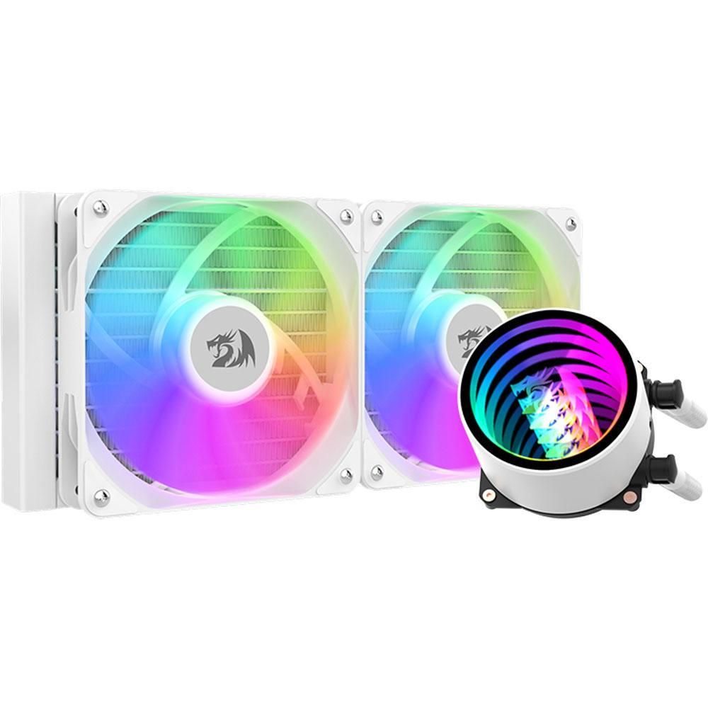 Water Cooler Redragon Effect X CCW-3011 Branco ARGB 240mm
