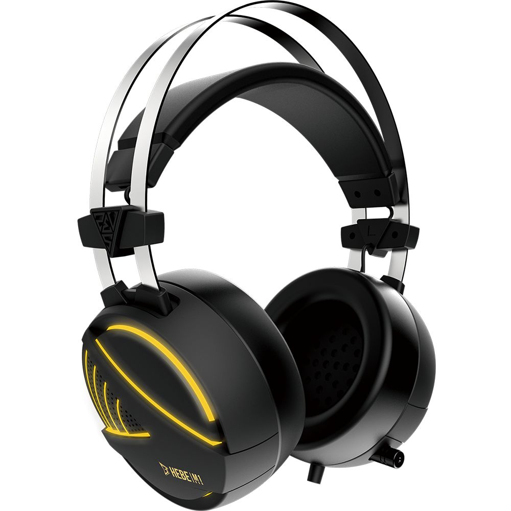 Headset Gamer RGB Gamdias Hebe M1 Surround 7.1 Virtual Preto