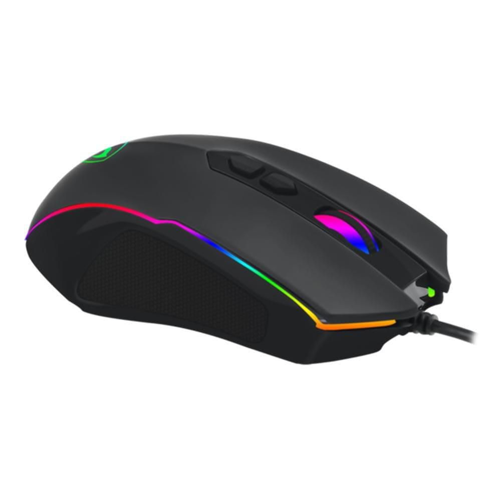 Detalhes de Mouse Gamer T-dagger Sergeant Black Led RGB - T-TGM202