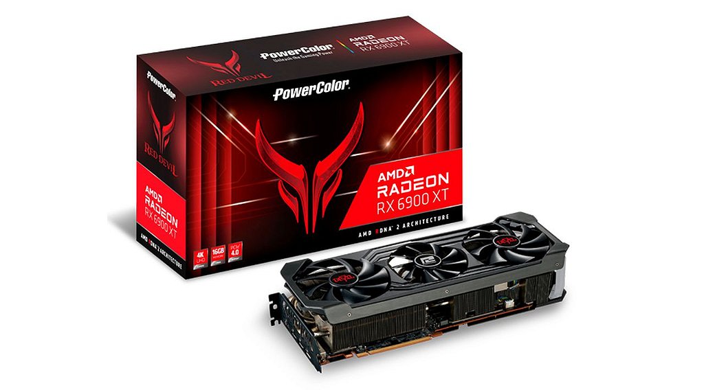 Placa De Vídeo Amd Powercolor Red Devil Radeon Rx 6900 Xt