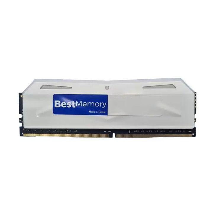 Detalhes de Memória Ram Gamer RGB 8GB DDR4 3600Mhz Branca - Best Memory
