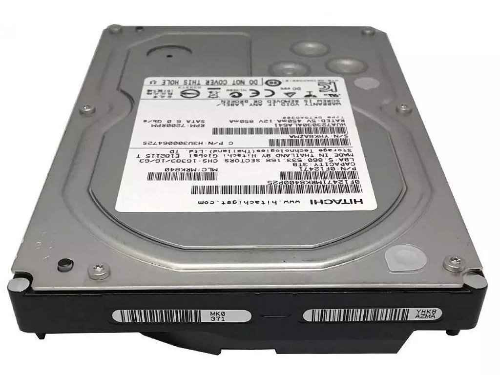 Detalhes de Hd Hitachi 3tb Ultrastar 7200rpm Sata 3 6gb/ Hua723030ala641