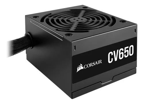 Fonte Corsair Gamer CV650 650W 80 Plus Bronze CP-9020211-BR