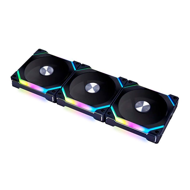 Kit Cooler Fan Lian Li Uni Fan SL V2 RGB Black 120mm 2000RPM