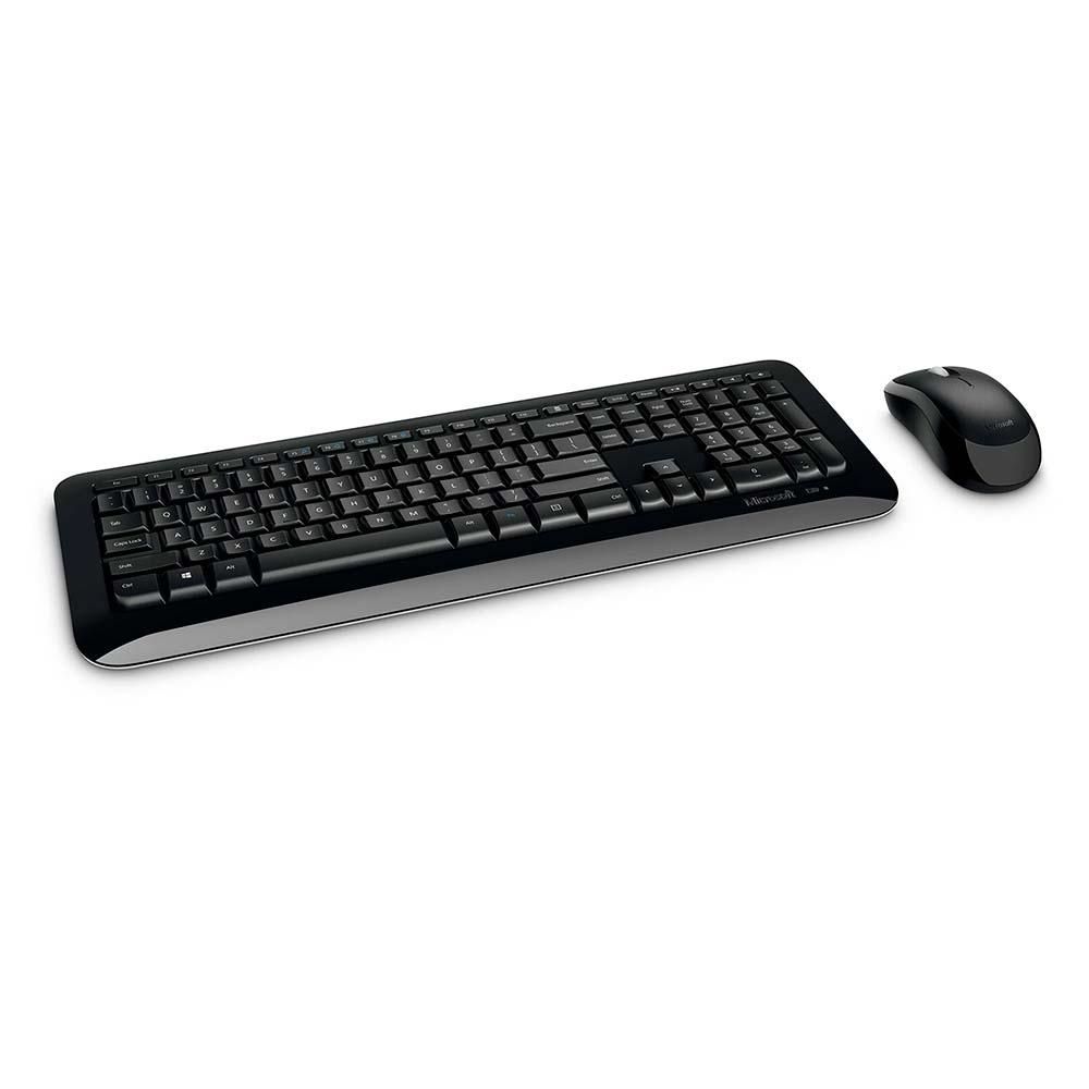 Detalhes de Teclado e Mouse Microsoft S/ Fio Wireless Desktop 850 Multim