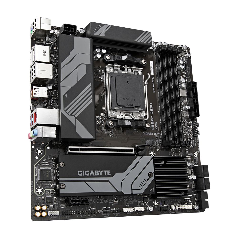 Detalhes de Placa mãe B650M DS3H UD DDR5 M.2 AMD AM5 mAtx P/ Ryzen 7000