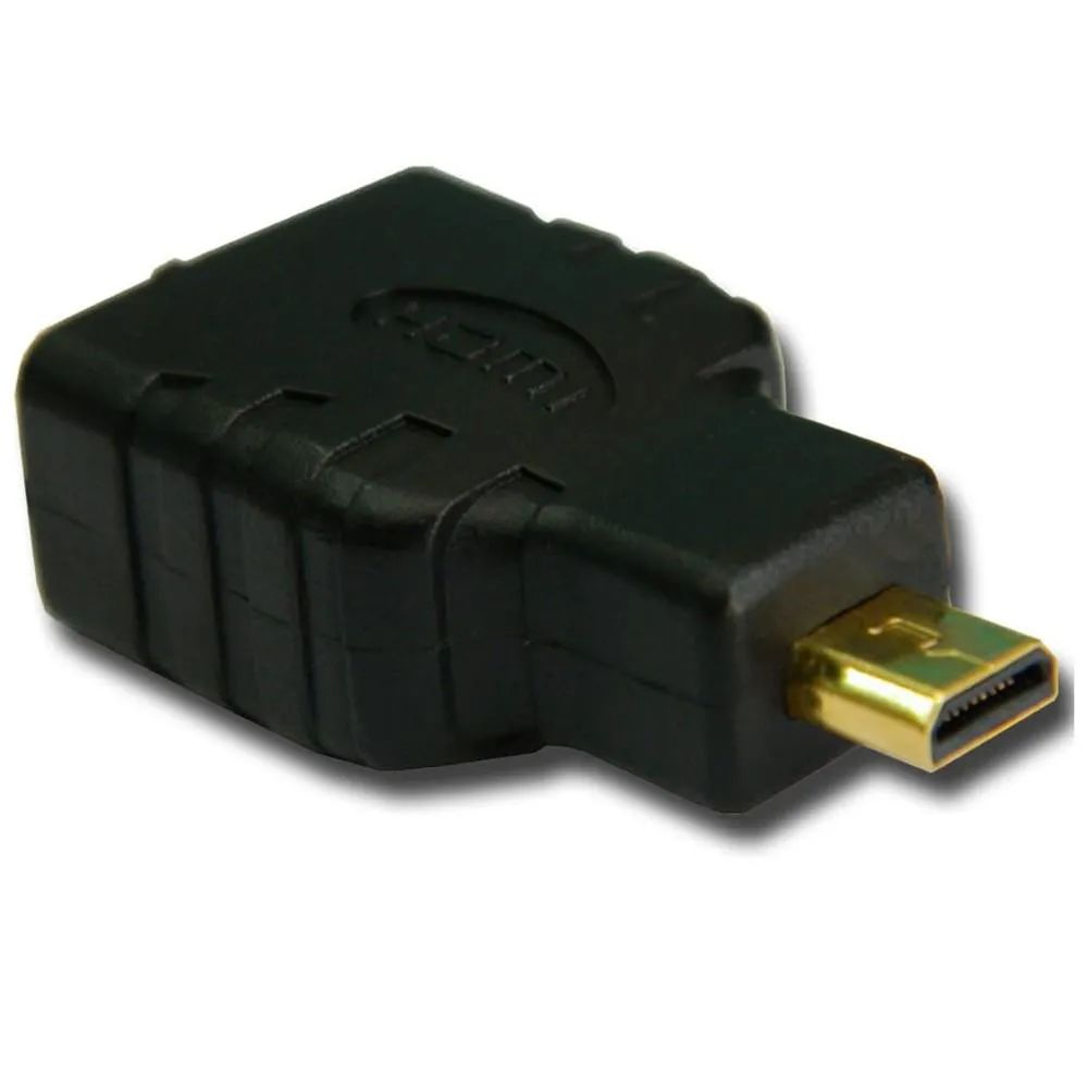 Detalhes de Adaptador Conversor HDMI Fêmea Para Micro HDMI Macho
