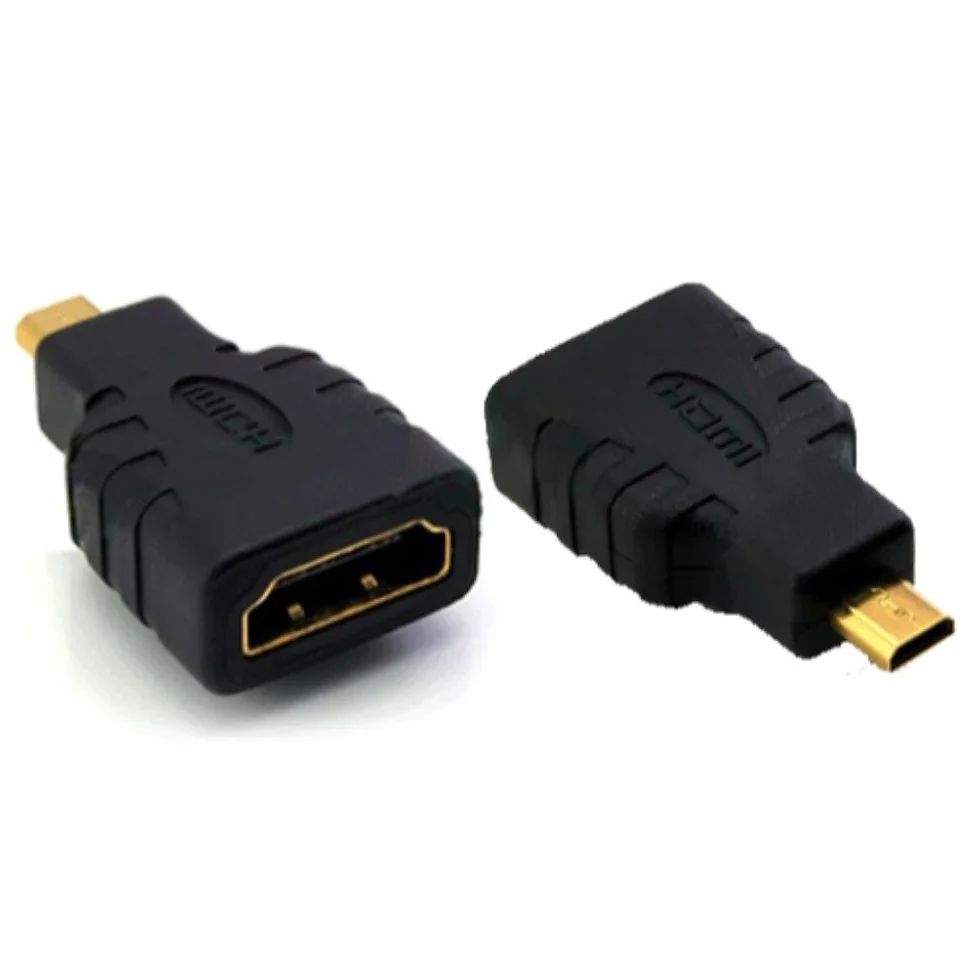 Adaptador Conversor HDMI Fêmea Para Micro HDMI Macho