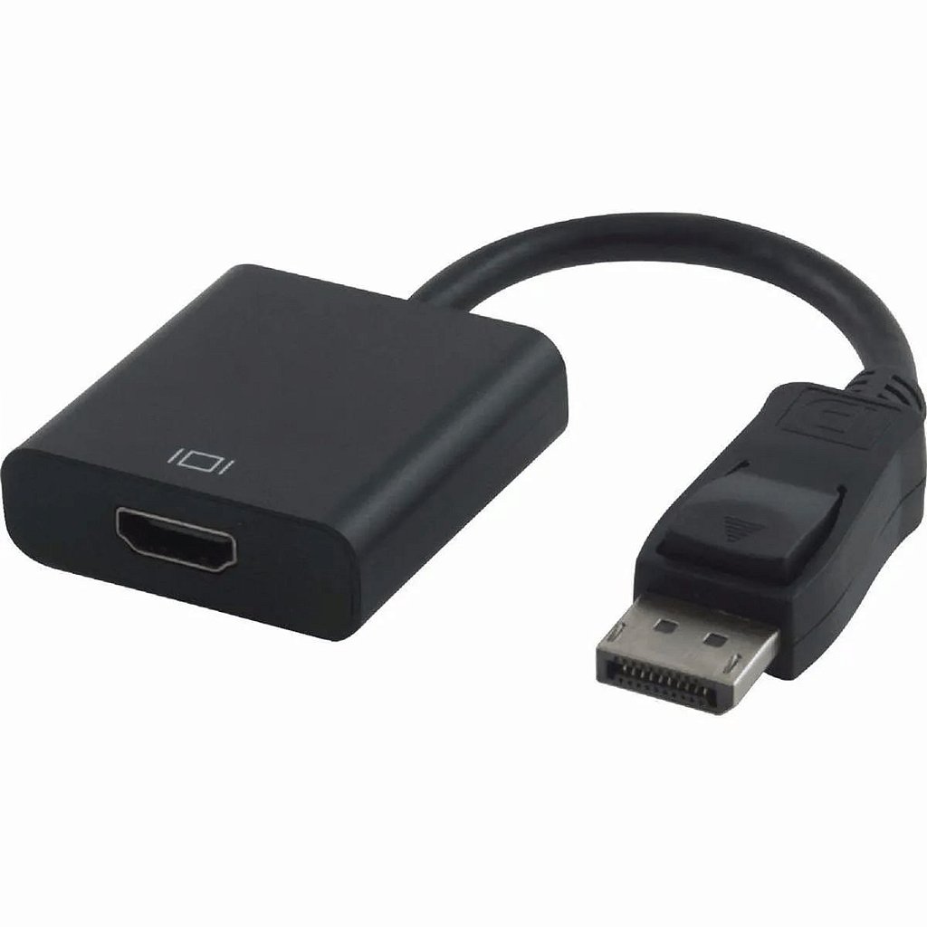 Detalhes de Cabo Adaptador Conversor DisplayPort Macho Para HDMI Fêmea