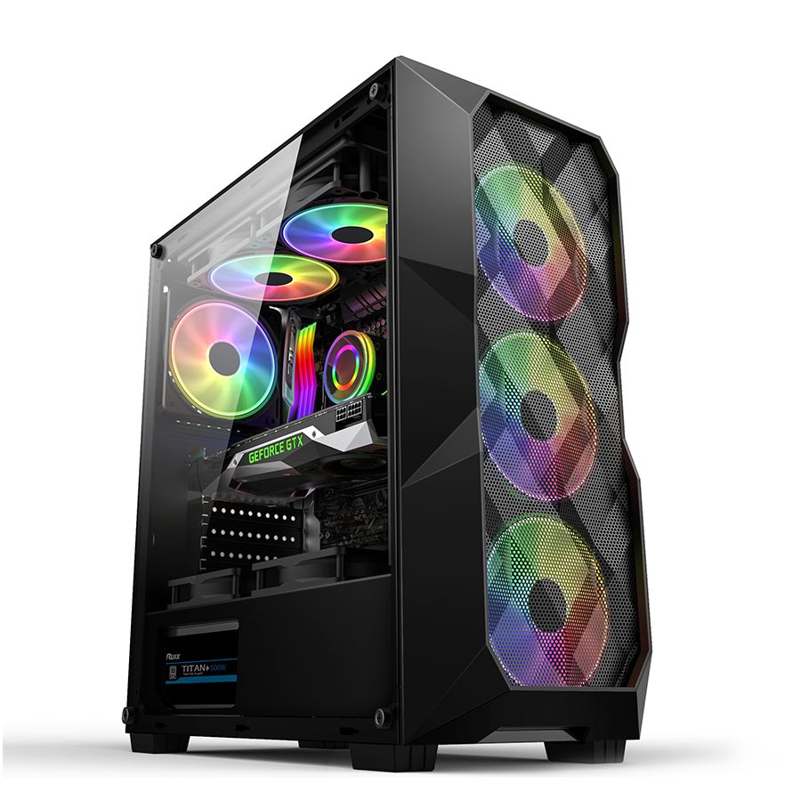 Computador Gamer Intel I3 10100F, 16GB DDR4 RGB, SSD 512GB, GTX 1630 4GB
